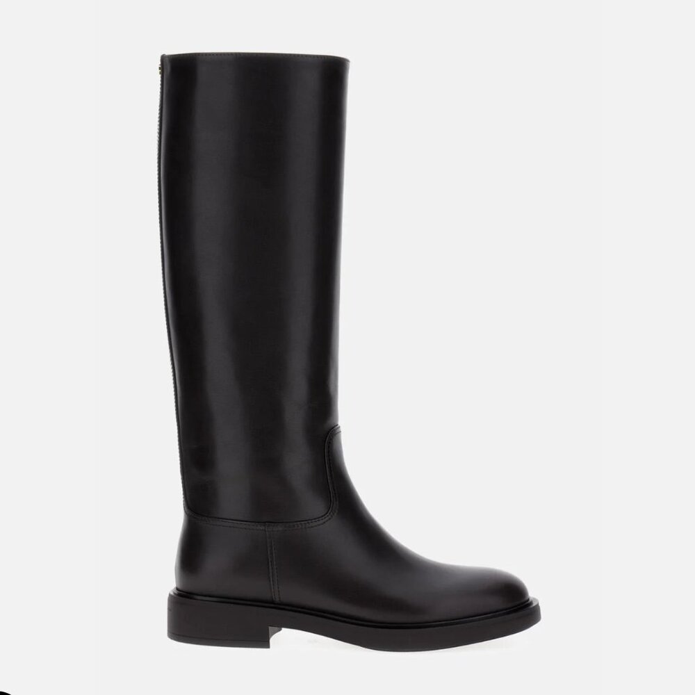 Gianvito Rossi - Knee-high Riding Boots balck
